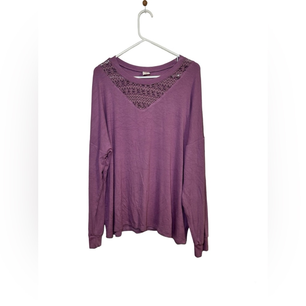 Women’s Like Love Purple Sweater Size 3Xl